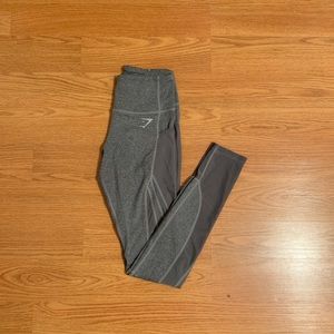 Gymshark Sleek Sculpture Leggings- Charcoal Marl